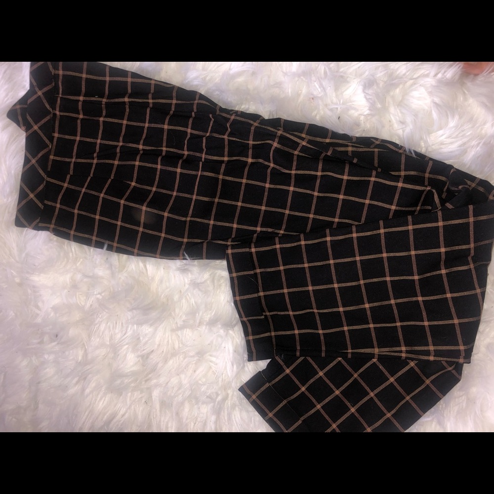 Forever 21 Plaid Ankle pants